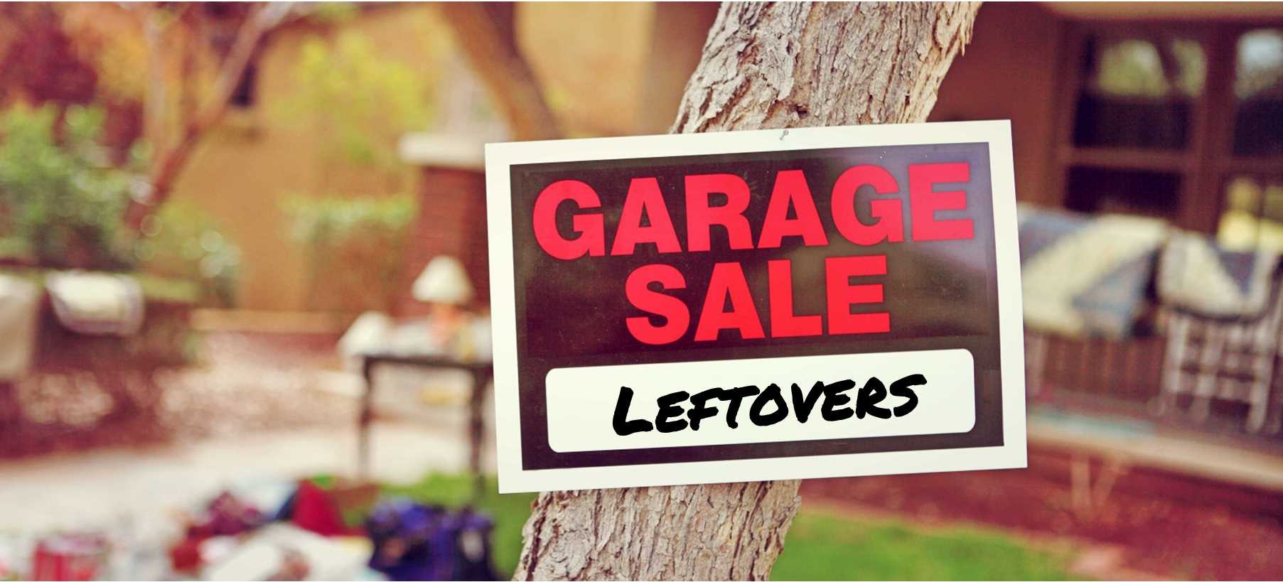 Get Rid of Garage Sale Leftovers By Hauling Junk Away in Springfield Missouri